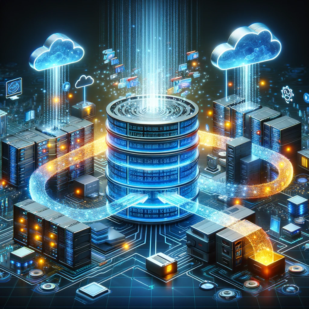 image of database backup