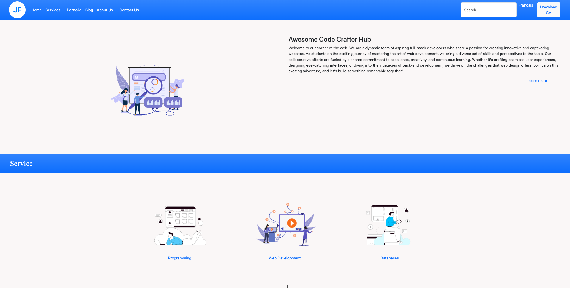 Code Crafter Hub